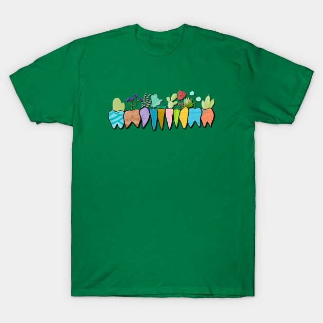 Succumolars (green/mint) T-Shirt by Happimola